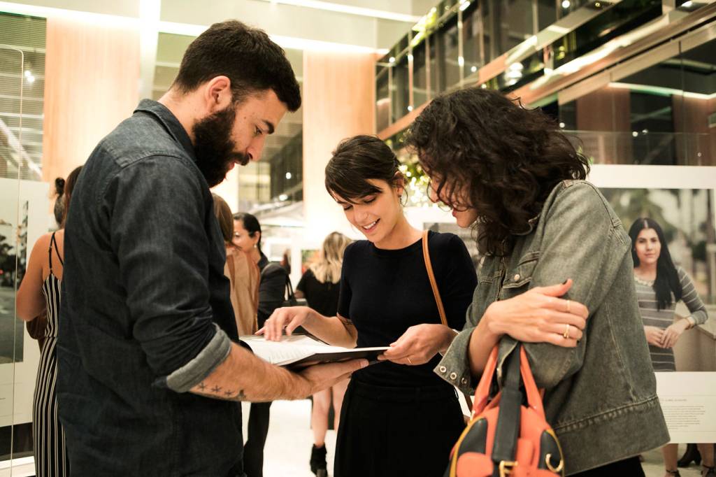 Exposição Atlas da Beleza Brasileira Dida Louvise, Camila Leite e Roberta D'Albuquerque