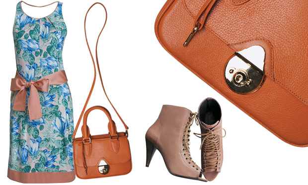 Vestidos e bolsa Vestidos e bolsa