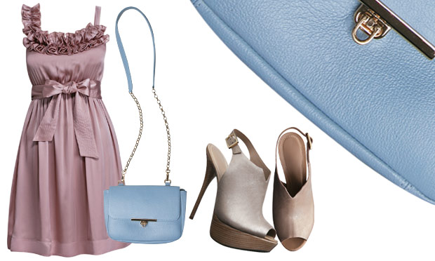 Vestidos e bolsa Vestidos e bolsa