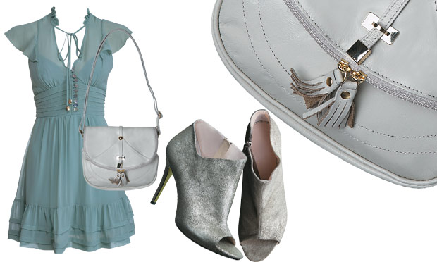 Vestidos e bolsa Vestidos e bolsa