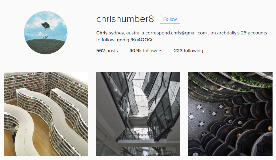 36 perfis do Instagram para quem adora arquitetura seguir