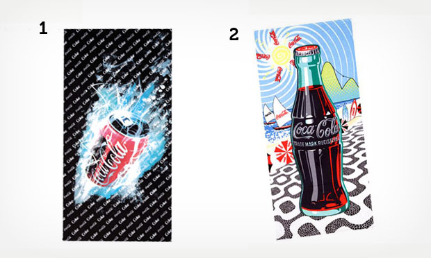 Objetos de decoração Coca-Cola