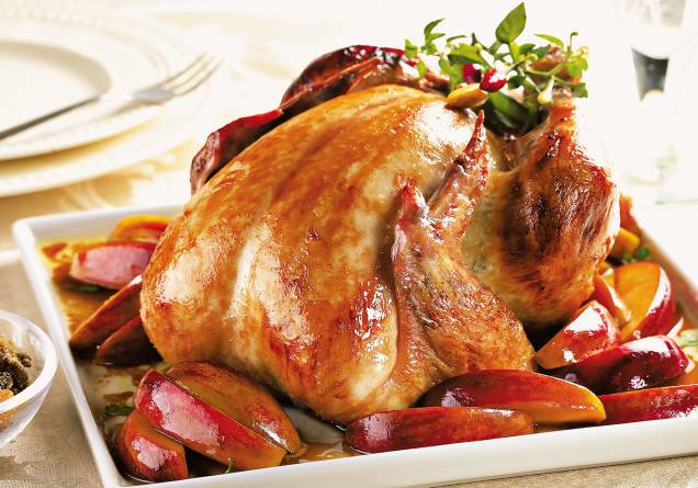 Frango de festa: uma bela comemoração! Frango de festa: uma bela comemoração!