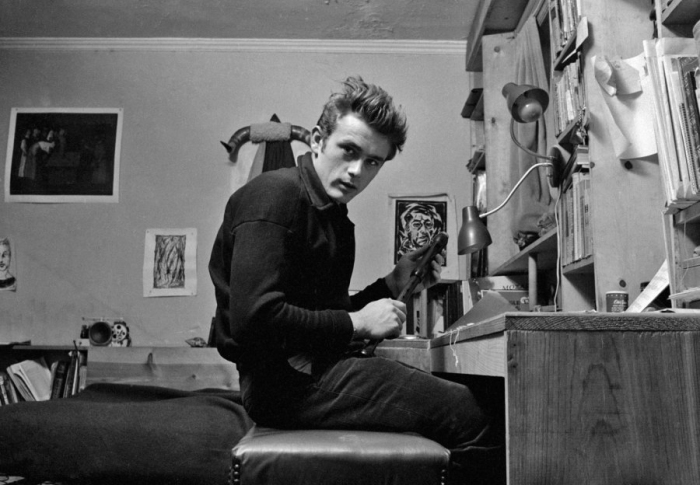 A quitinete de James Dean na cidade de Nova York em 1953