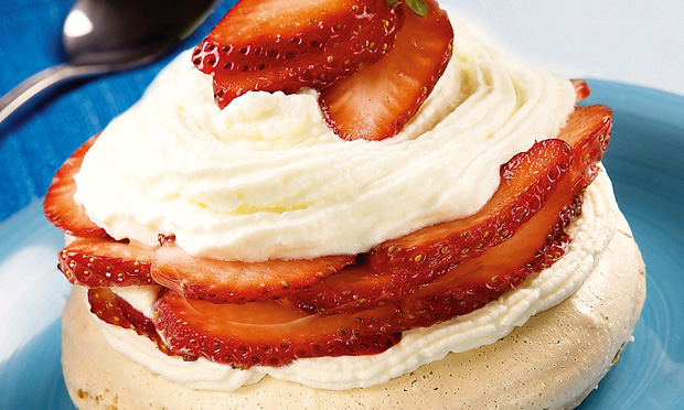 Merengue de Morango