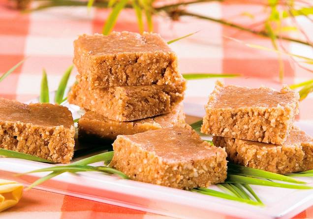 Paçoca de biscoito maisena Paçoca de biscoito maisena
