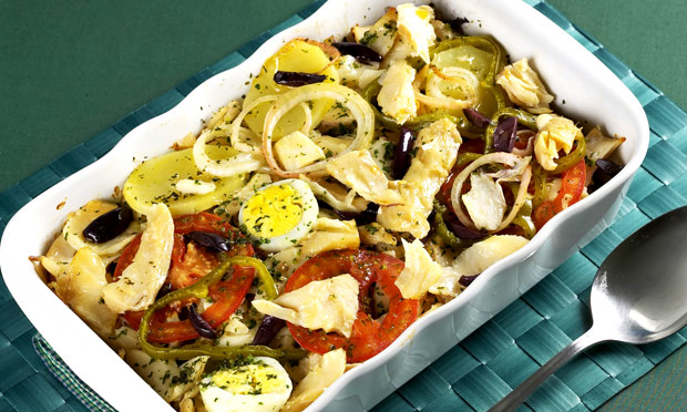 Bacalhau ao forno Bacalhau ao forno