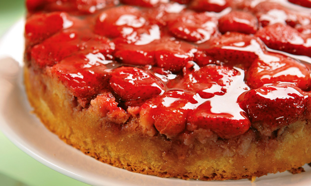 Bolo de morango Bolo de morango