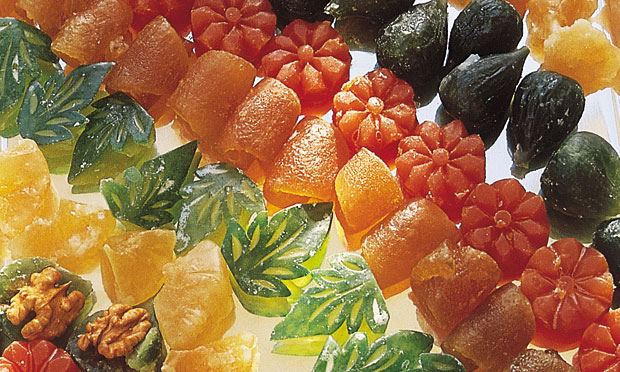 Doces cristalizados Doces cristalizados