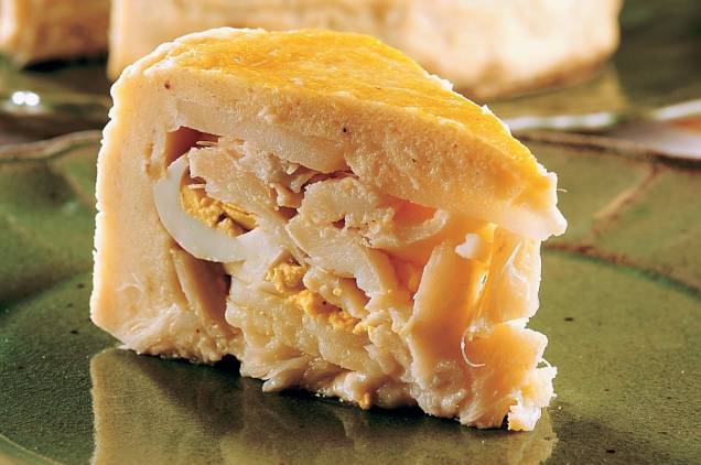 Empadão de bacalhau Empadão de bacalhau