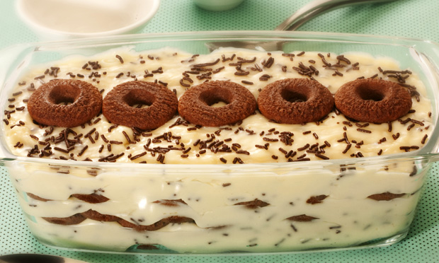 Pavê de brigadeiro Pavê de brigadeiro