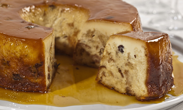 Pudim de panetone de liquidificador Pudim de panetone de liquidificador