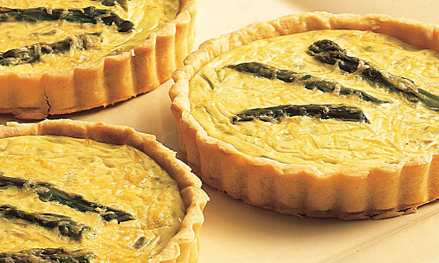 Quiche de aspargo Quiche de aspargo
