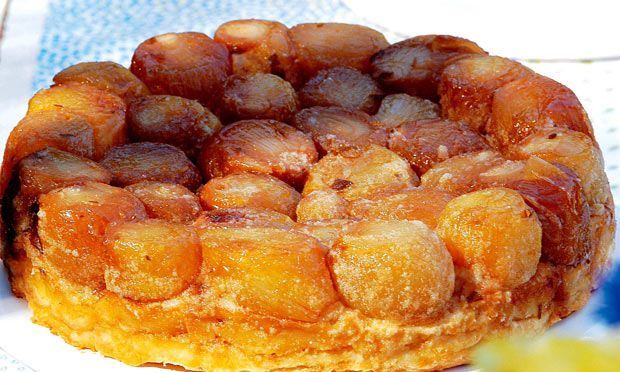 Tarte tatin de cebola Tarte tatin de cebola