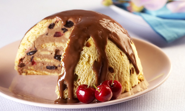 Zucotto de panetone Zucotto de panetone