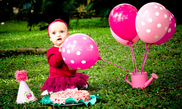 Smash the cake ensaio fotográfico