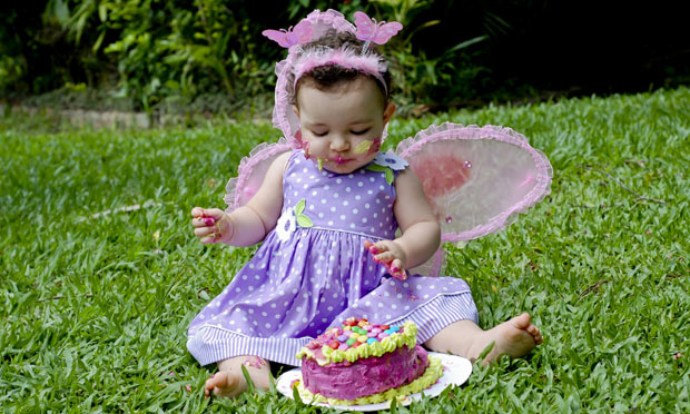 Smash the cake ensaio fotográfico
