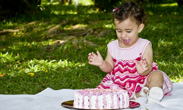 Smash the cake ensaio fotográfico