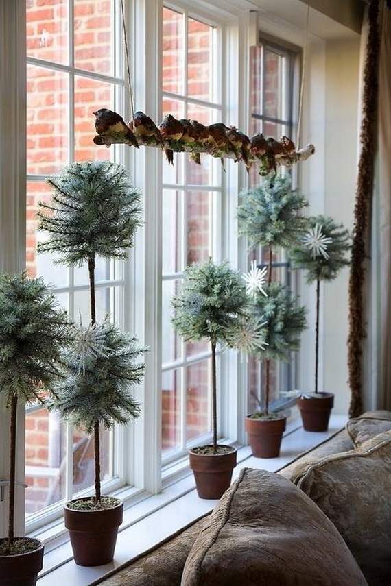 24 ideias para decorar as janelas neste Natal