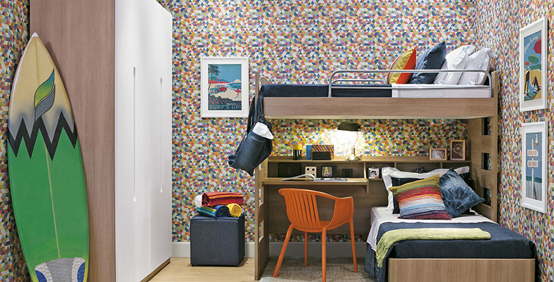 Papel de parede: estampas que transformam os ambientes num instante