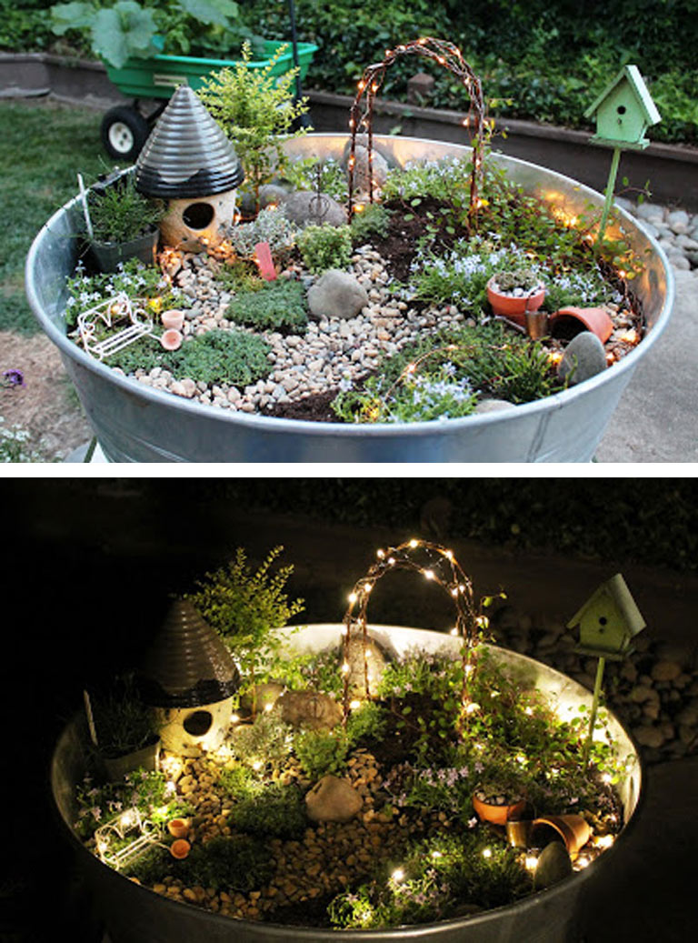 Fairy gardens: 17 jardins de boneca