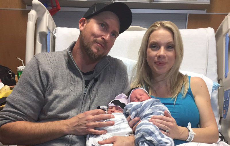 Gêmeos americanos nascem em anos diferentes