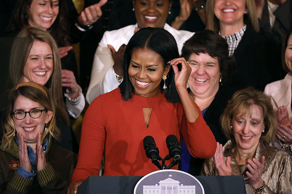 Michelle Obama Delivers Final Speech At The White House Michelle Obama Delivers Final Speech At The White House