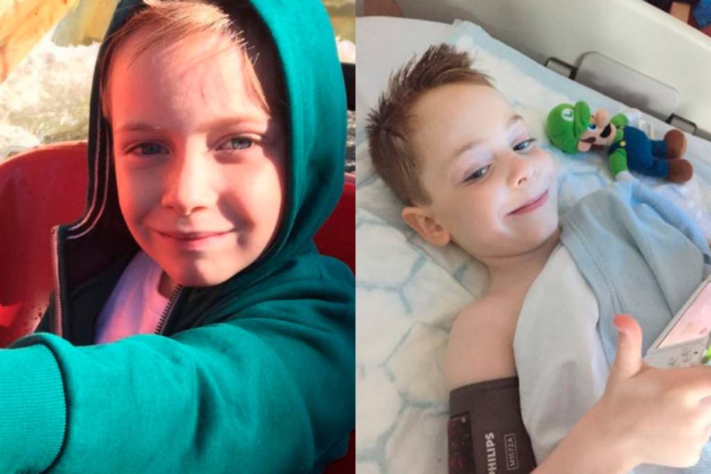 Este menino teve a vida salva após fazer um desenho sobre sua dor