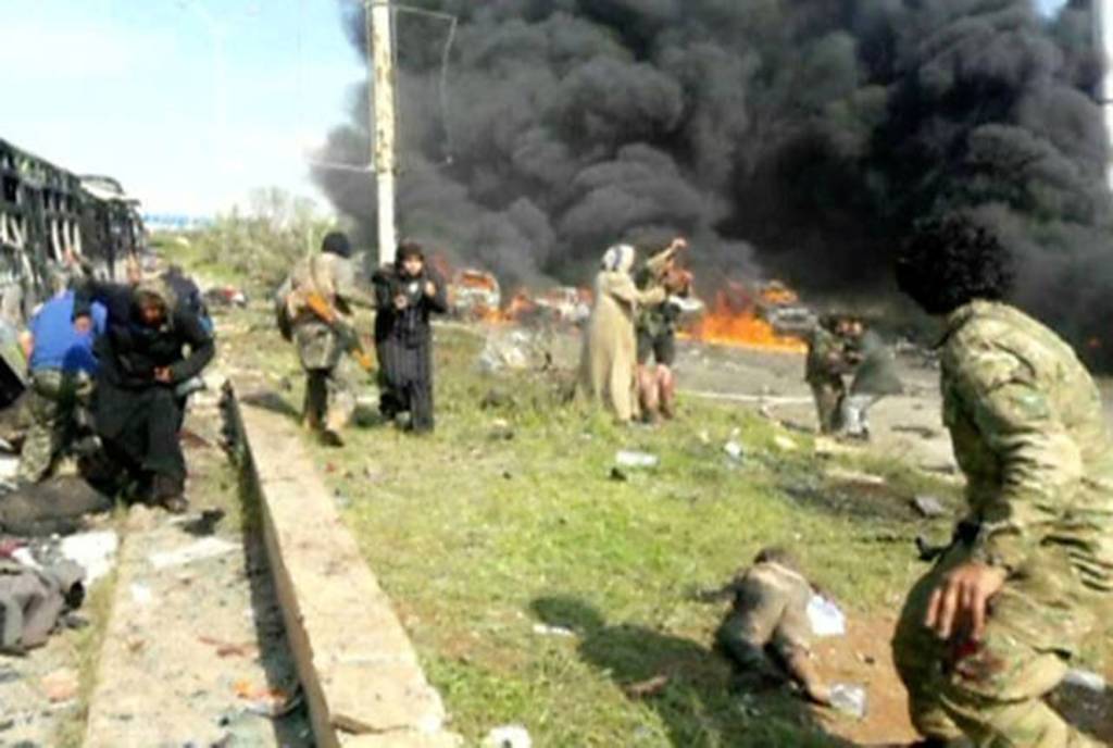 Crianças atraídas por comida morrem em explosão na Síria