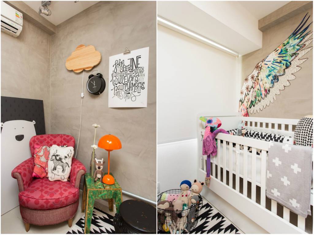 Quarto de bebê com decoração sem gênero