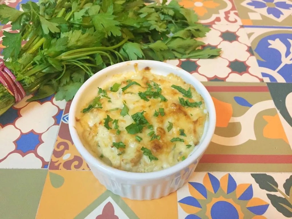Receita de fricasse de frango com leite vegetal