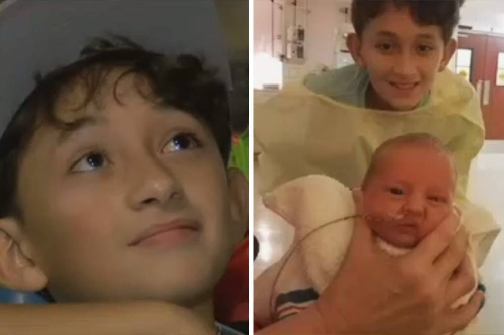 Filho de 10 anos salva mãe e irmão durante parto