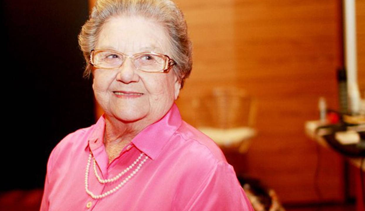 A apresentadora e culinarista Palmirinha Onofre