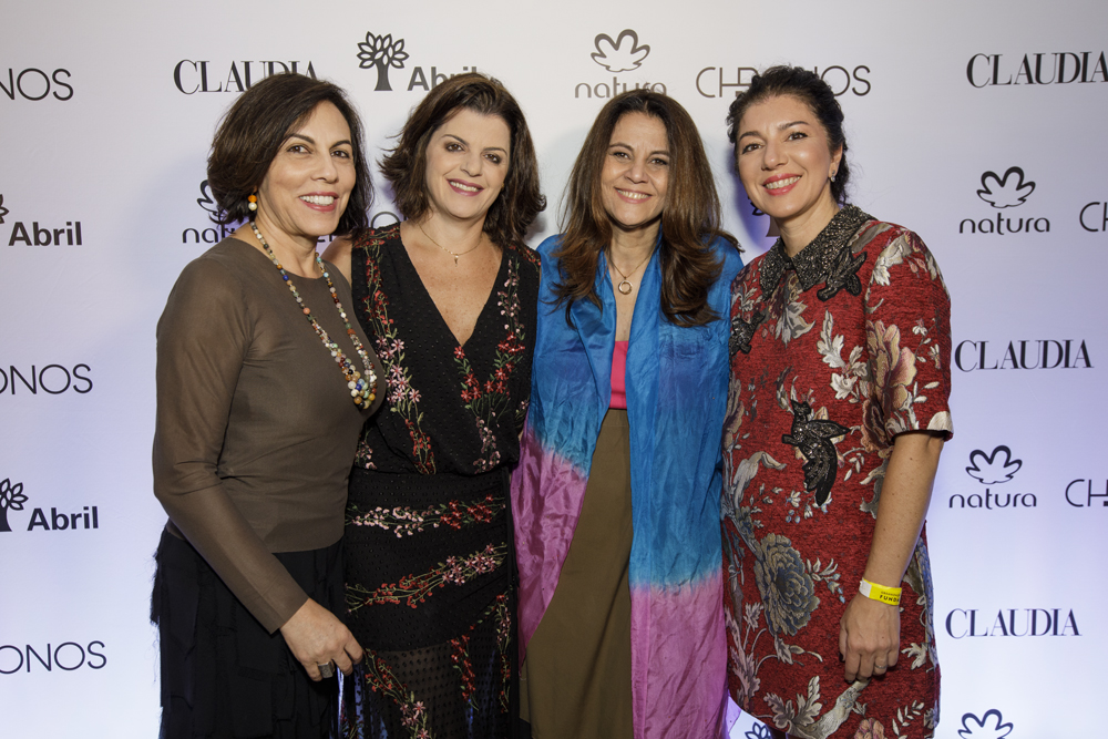Patr&iacute;cia Zaidan, Alecsandra Zapparoli, Guta Nascimento e Paula Mageste