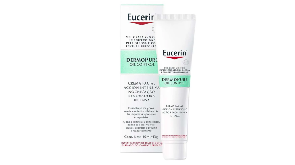 Eucerin DermoPure Hidratante Oil Control Imagem de hidratante para pele oleosa Eucerin DermoPure Hidratante Oil Control