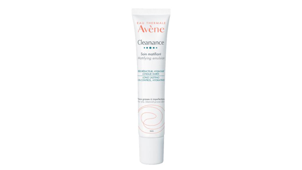Imagem de hidratante facial para pele oleosa Avène Cleanance Mattifying Hydrating Emulsion