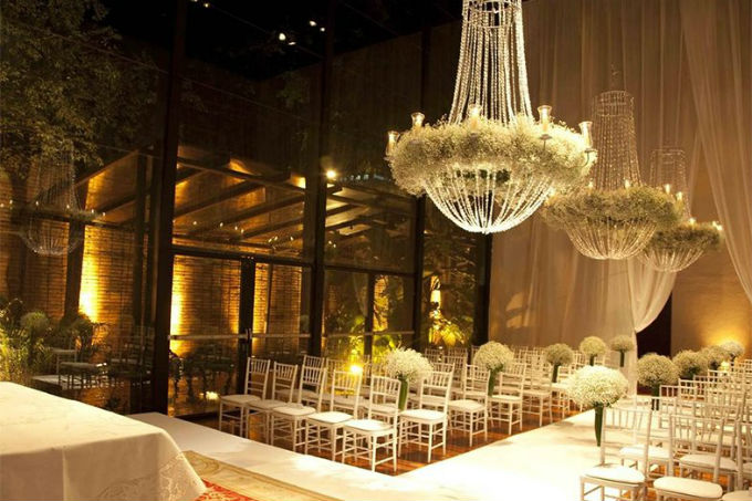 Mosquitinho em decoração de casamento