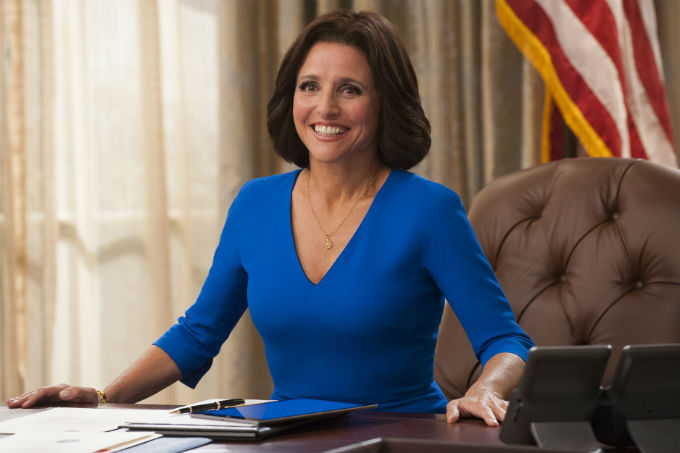 Cena de Veep com Julia Louis-Dreyfus