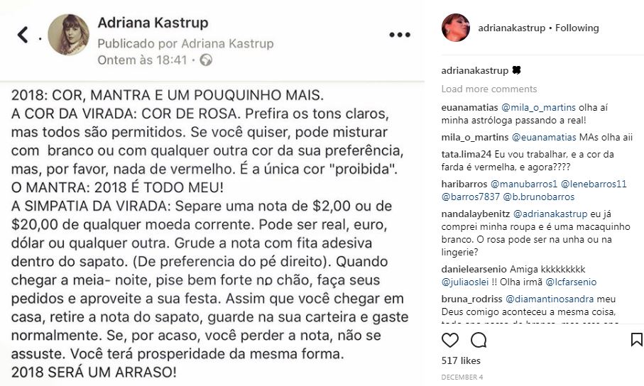 Orientação da taróloga para 2018