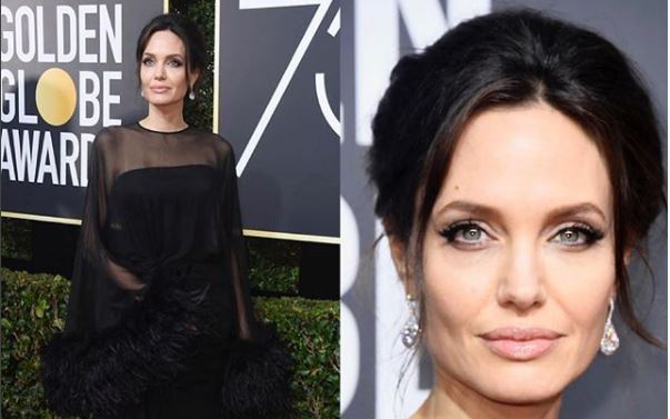 Angelina Jolie no Globo de Ouro