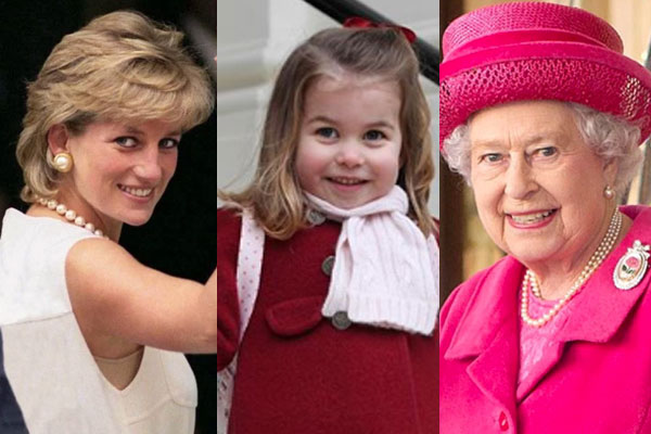 Fotos de Elizabeth II e Lady Di na idade da princesa ...