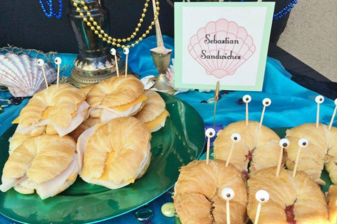 Festa infantil com tema sereia