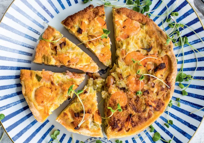 quiche-de-camarao-com-alho-poro