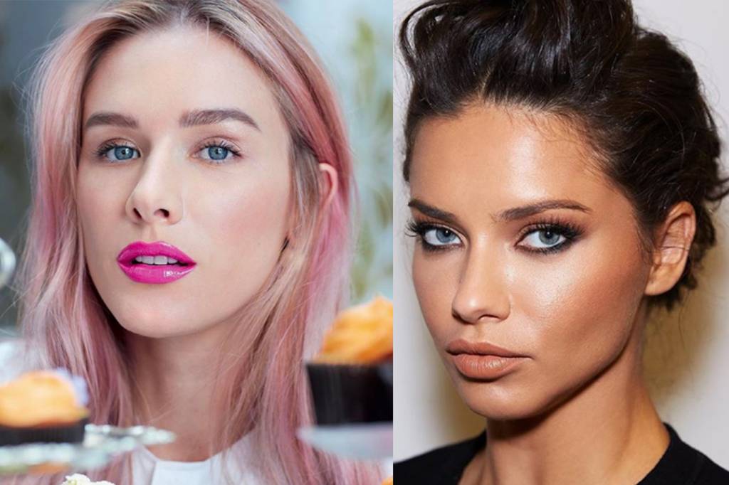 Maquiagem da cor do cabelo é tendência entre as famosas