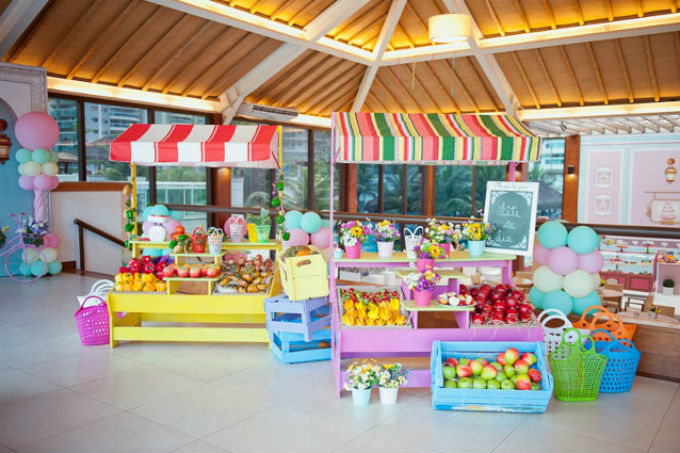 Festa infantil tema mercadinho