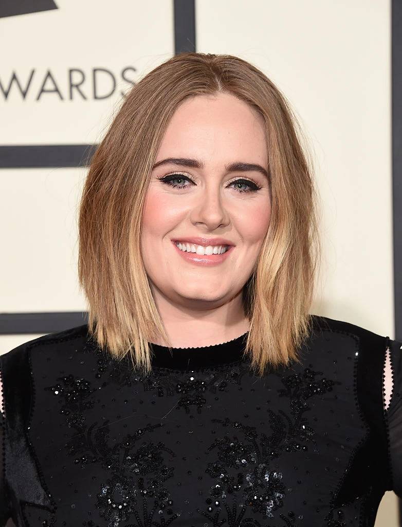 adele-long-bob Adele long bob