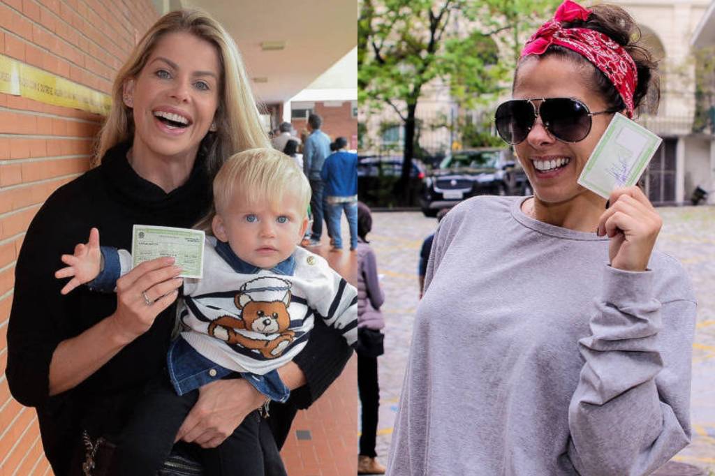 O dia de eleição dos famosos