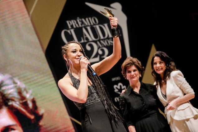 A atriz-MC Roberta Estrela D'Alva, que criou o primeiro slam brasileiro, foi a vencedora da categoria Cultura.