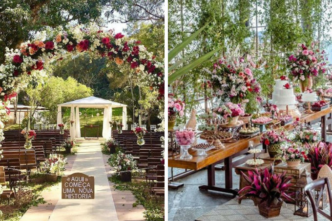 Flores e mais flores! Como explorar a primavera na decoração do casamento
