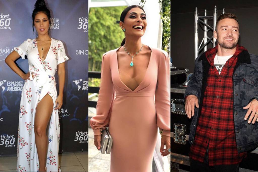 O que Justin Timberlake, Juliana Paes e Simaria têm em comum?
